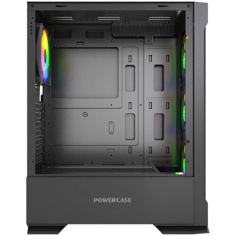 Компьютерный корпус Powercase Mistral AZ4B ARGB TG Black (CMAZB-A4)