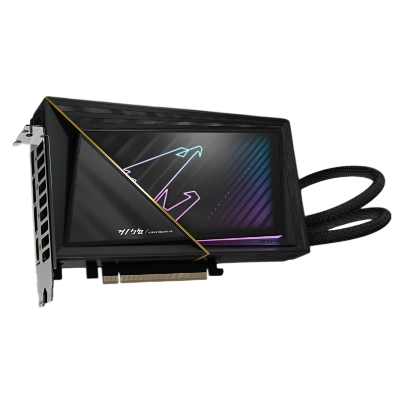 Видеокарта Gigabyte (GV-N5080AORUSX W-16GD) GeForce RTX 5080 16GB XTREME WATERFORCE