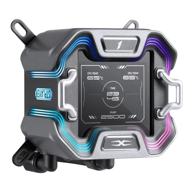 Система жидкостного охлаждения для процессора 1STPLAYER X-360 ARGB Black (X-360-BK)