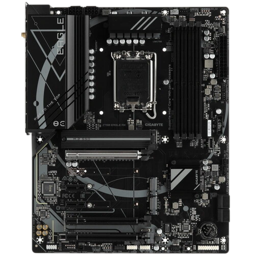 Материнская плата Gigabyte Z790 EAGLE AX 2 x кабель SATA, антенна Wi-Fi, документация