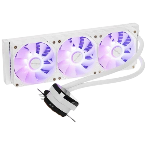 Система жидкостного охлаждения для процессора Montech HYPERFLOW DIGITAL 360 (W) White