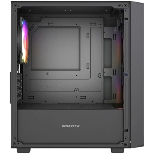 Компьютерный корпус Powercase Mistral SM07 TG ARGB Black (CMMSM07B-A3)