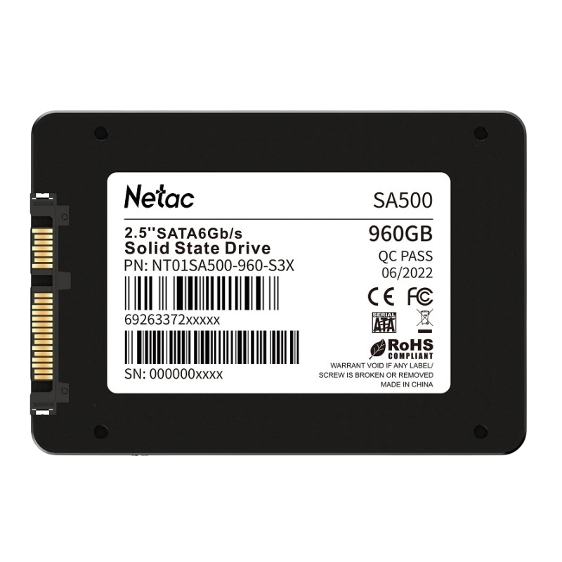 Твердотельный накопитель NETAC 960 Gb (NT01SA500-960-S3X)