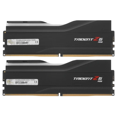 Оперативная память 32 Gb 6400 MHz G.Skill TRIDENT Z5 RGB Black (F5-6400J3239G16GX2-TZ5RK)