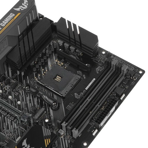 Материнская плата ASUS TUF GAMING B450-PLUS II 2 x кабель SATA, диск с ПО, документация, задняя планка, крепеж для разъема M.2