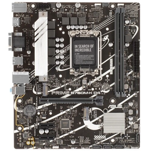 Материнская плата ASUS PRIME B760M-K D4 (90MB1DS0-M0EAY0)