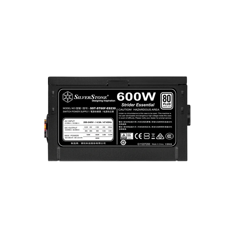 Блок питания SilverStone 600W (SST-ST60F-ES230)