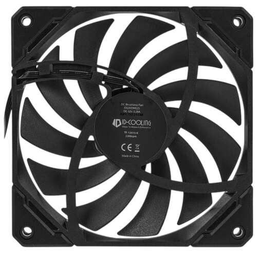 Вентилятор для корпуса ID-COOLING TF-12015-K PWM BOX комплект крепежа