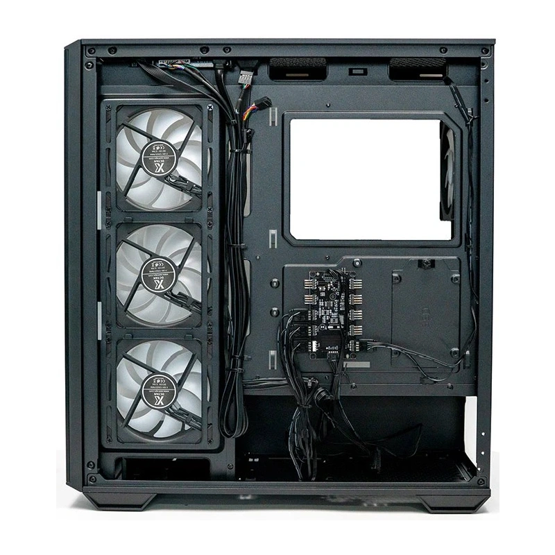 Компьютерный корпус XASTRA Q600 4ARGB-C10 Black (Q600-4FM12A-C10)